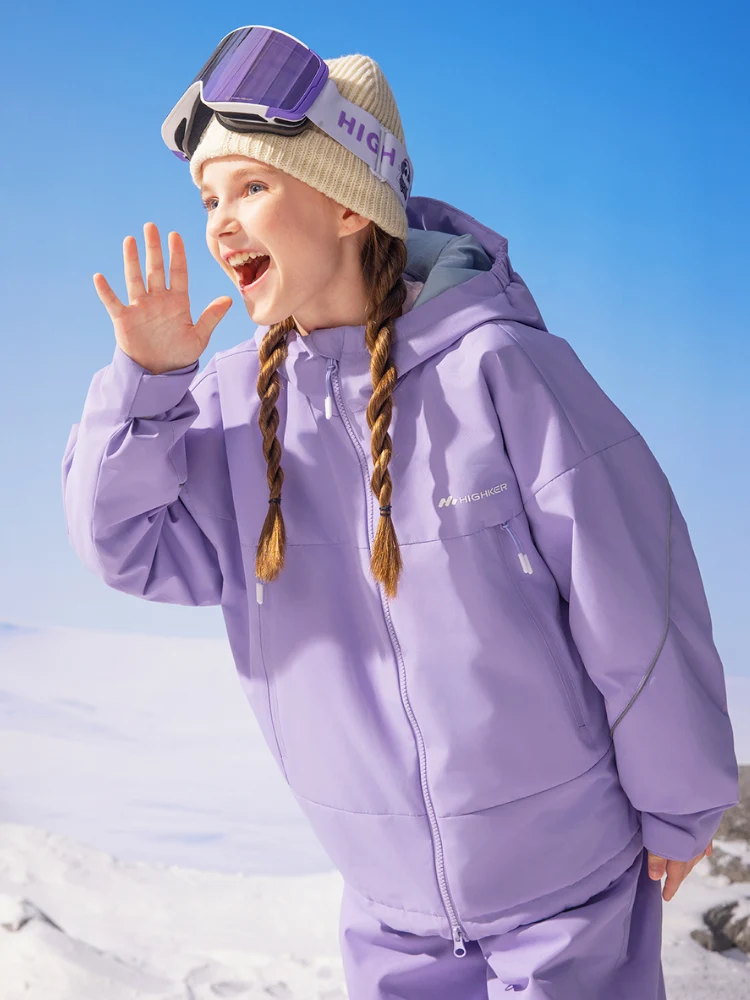 Highker Kids Insulated Ski Jacket - Image 3