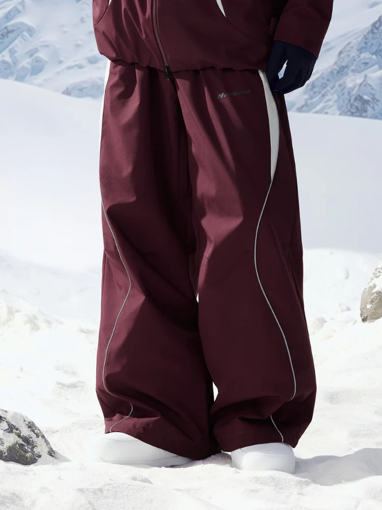 Highker Pulse 3L Insulated Baggy Ski Pants - Unisex - Image 6