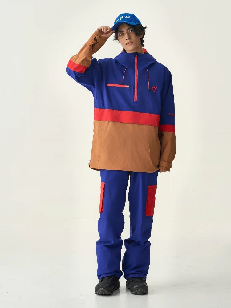 Jungfrau 3L Pullover Motion Navy Jacket - Unisex - Image 6