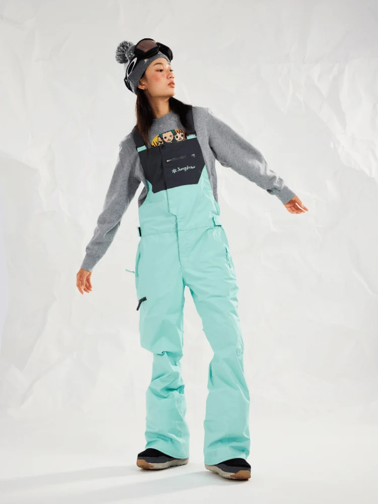 Jungfrau 3L Shell Motion Snow Bibs - Women's - Image 3
