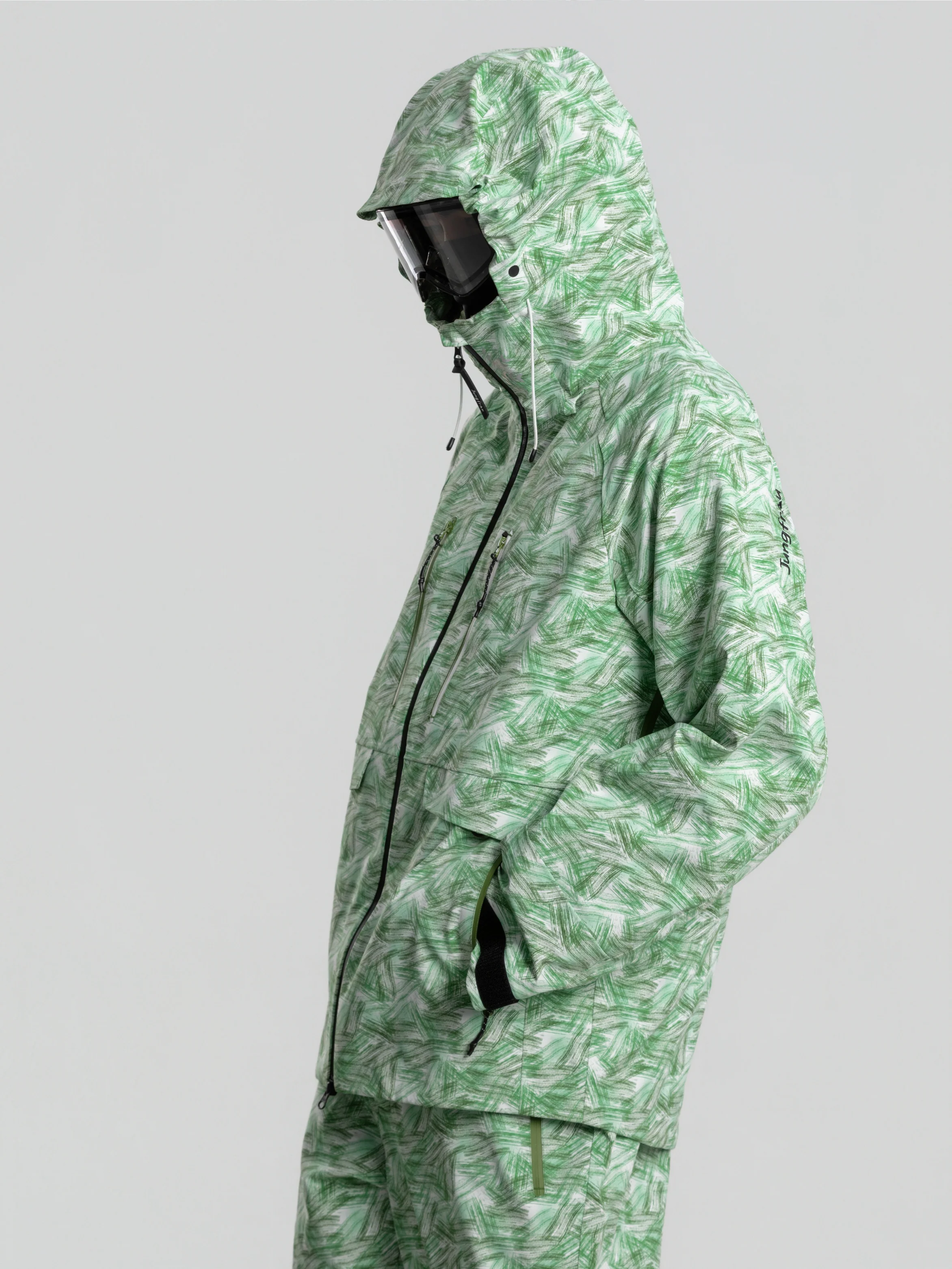 Jungfrau Aurora Green 3L Snow Jacket - Unisex - Image 2