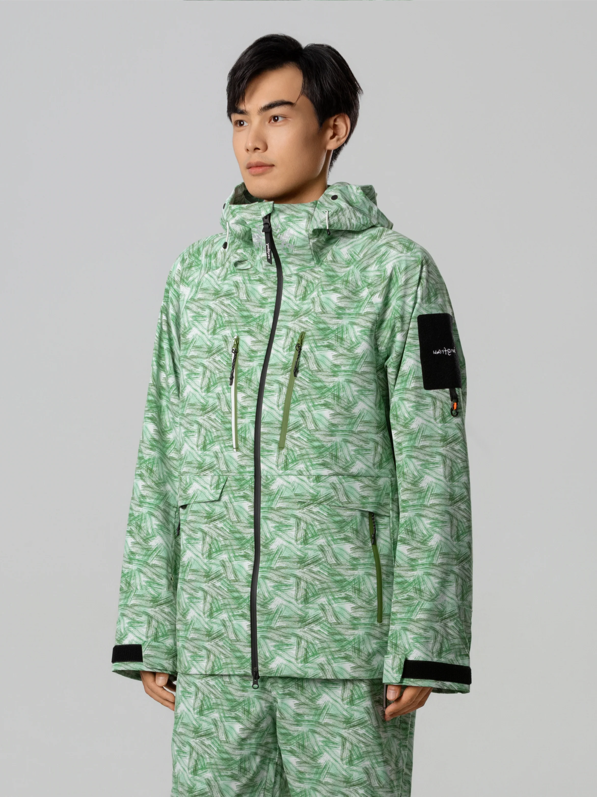 Jungfrau Aurora Green 3L Snow Jacket - Unisex - Image 3