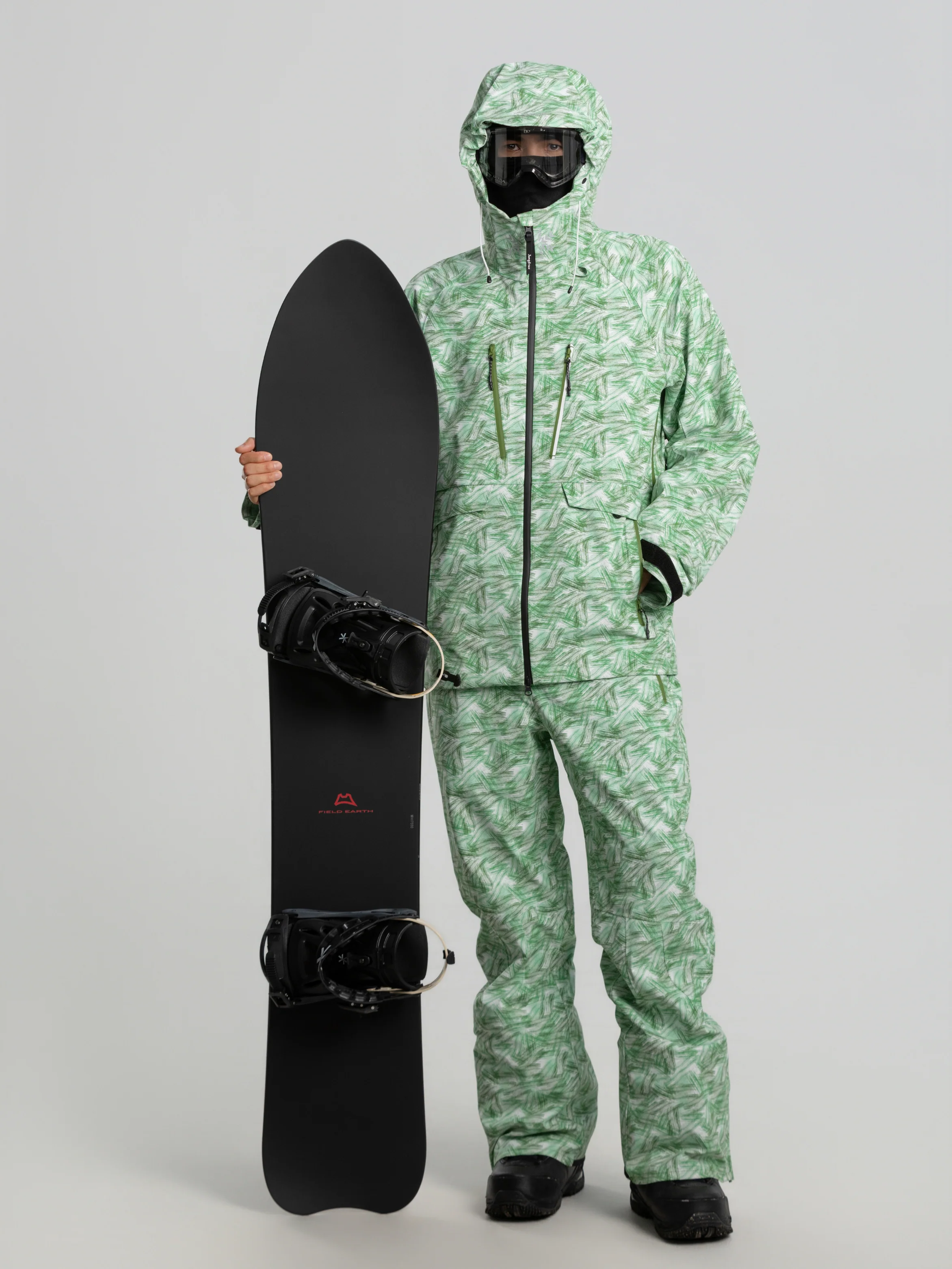 Jungfrau Aurora Green 3L Snow Suit - Unisex - Image 2