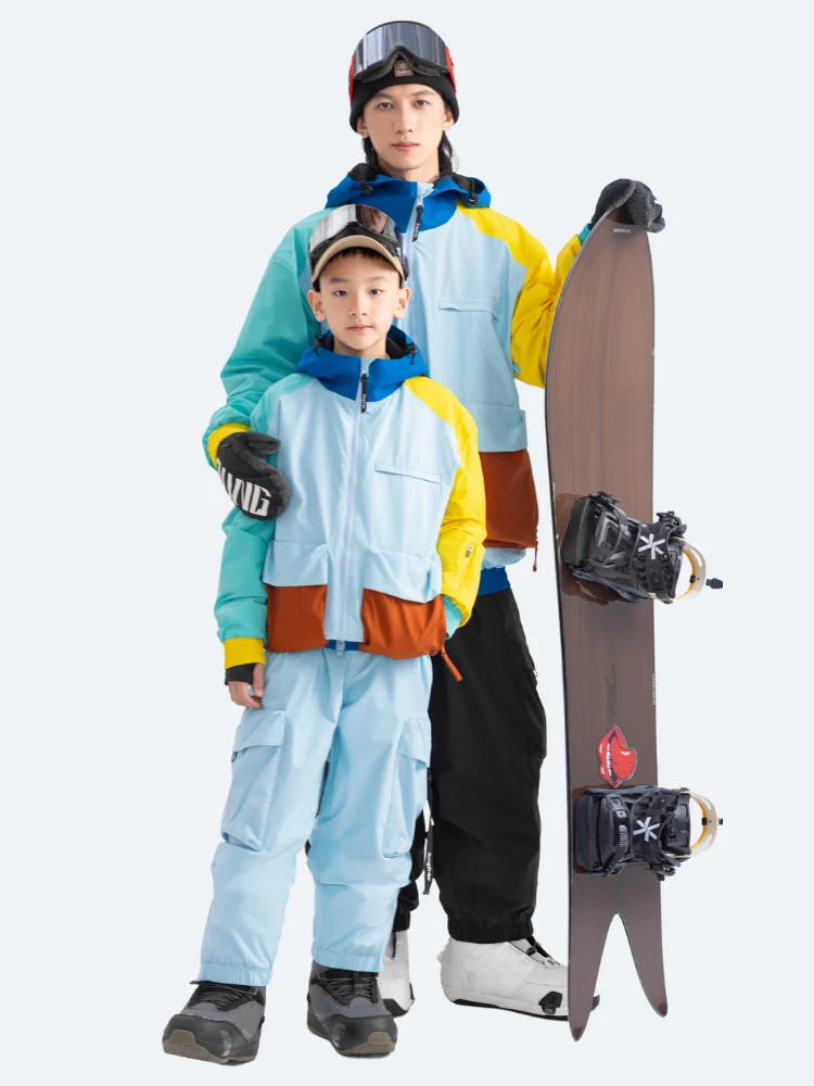 Jungfrau Kids Bright 2L Shell Ski Pants - Image 13