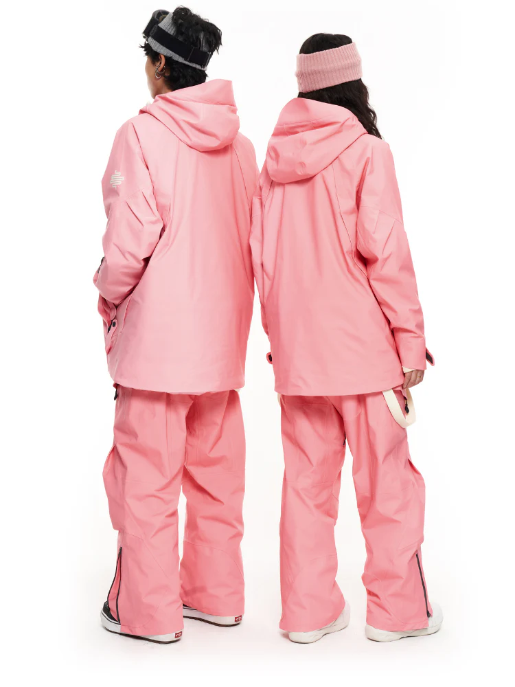 LITAN Gradient Color Mountain Snow Jacket - Men's - Image 17