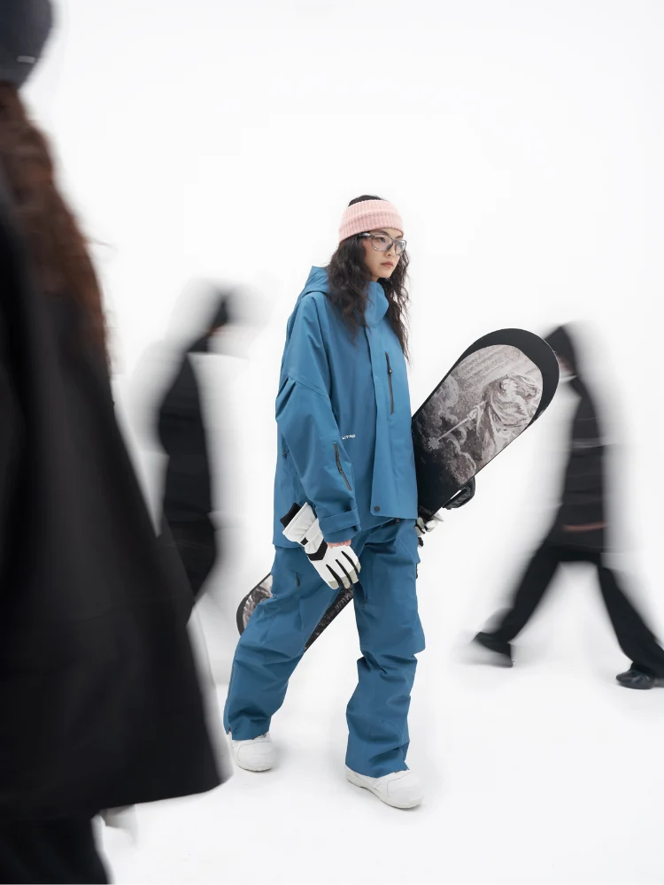 LITAN Gradient Color Mountain Snow Pants - Women's - Image 7
