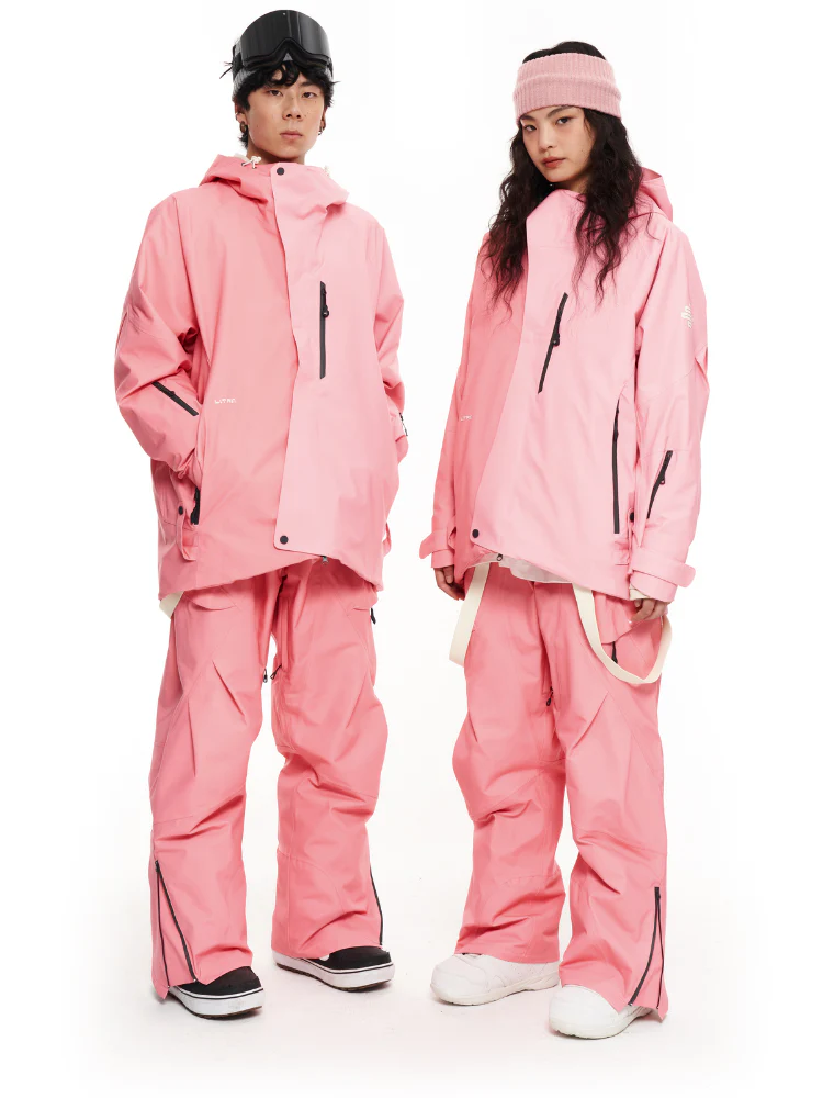 LITAN Gradient Color Mountain Snow Suit - Unisex - Image 15