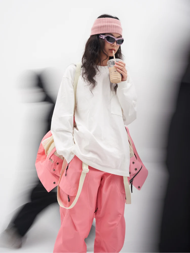 LITAN Gradient Color Mountain Snow Suit - Unisex - Image 4