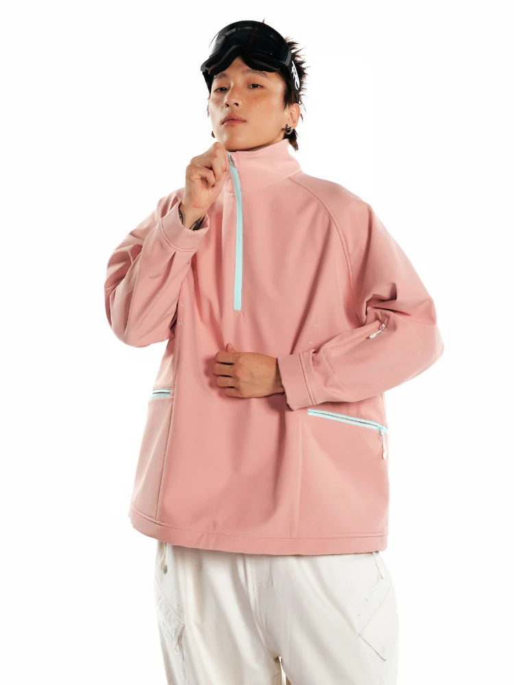 LITAN Half-Zip Fleece Snow Pullover - Men's - Image 3