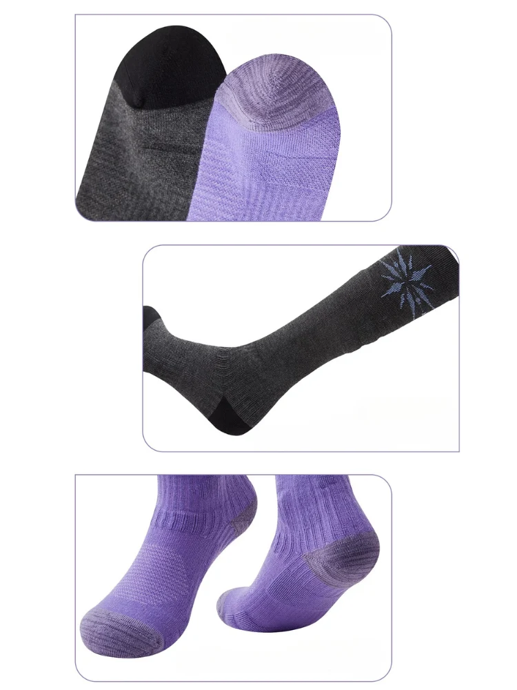 LITAN Unisex Merino Wool Ski Socks - Image 11