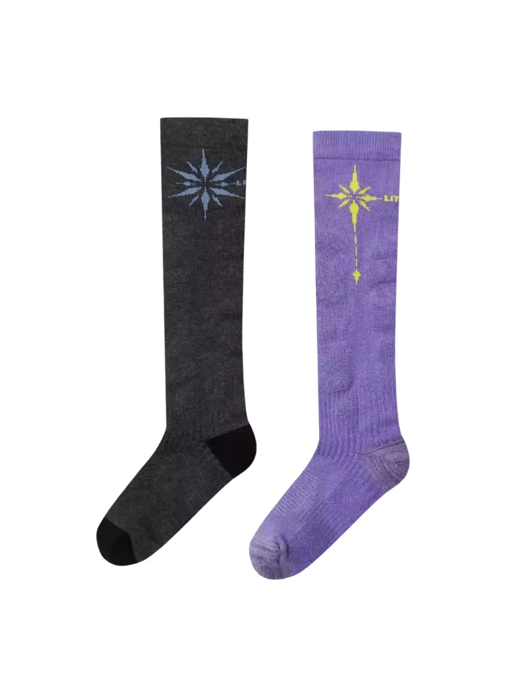 LITAN Unisex Merino Wool Ski Socks - Image 14