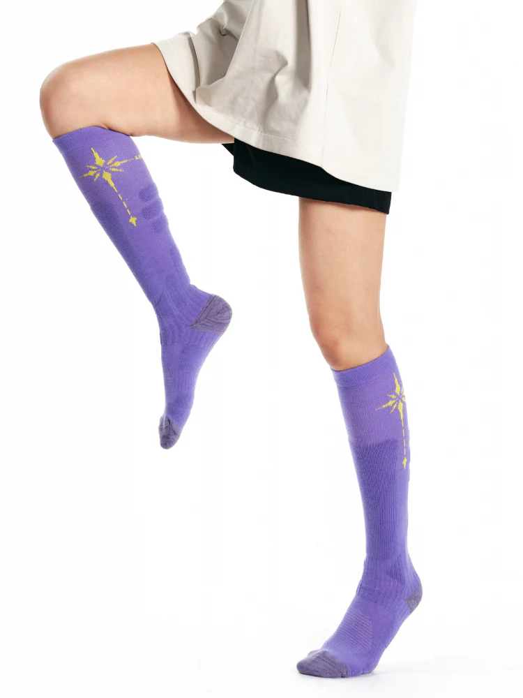 LITAN Unisex Merino Wool Ski Socks - Image 3