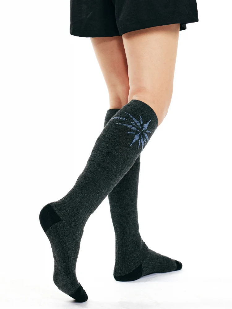 LITAN Unisex Merino Wool Ski Socks - Image 8