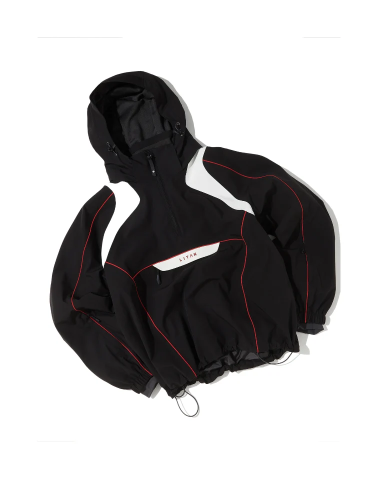 Litan Urban Half-Zip Snow Anorak - Unisex - Image 2