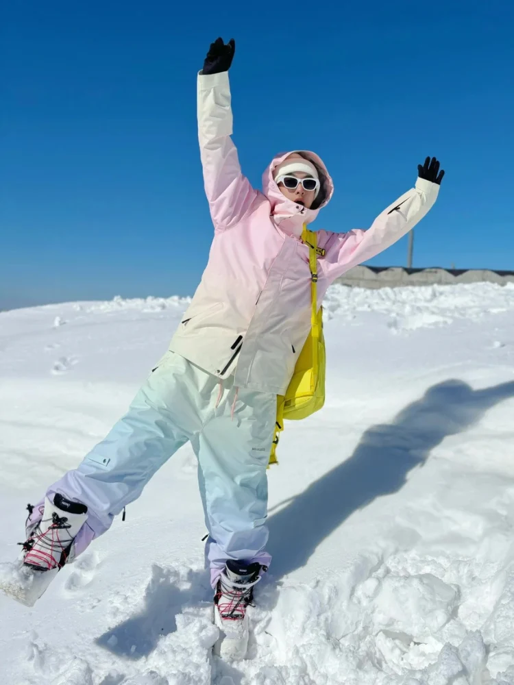 Molocoster 3L Rainbow Unicorn Snow Suit - Men's - Image 3
