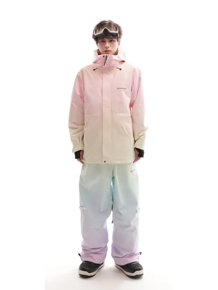 Molocoster 3L Rainbow Unicorn Snow Suit - Men's - Image 4