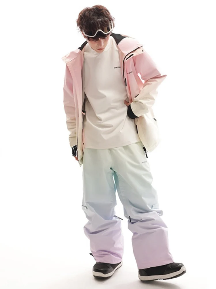 Molocoster 3L Rainbow Unicorn Snow Suit - Men's - Image 5