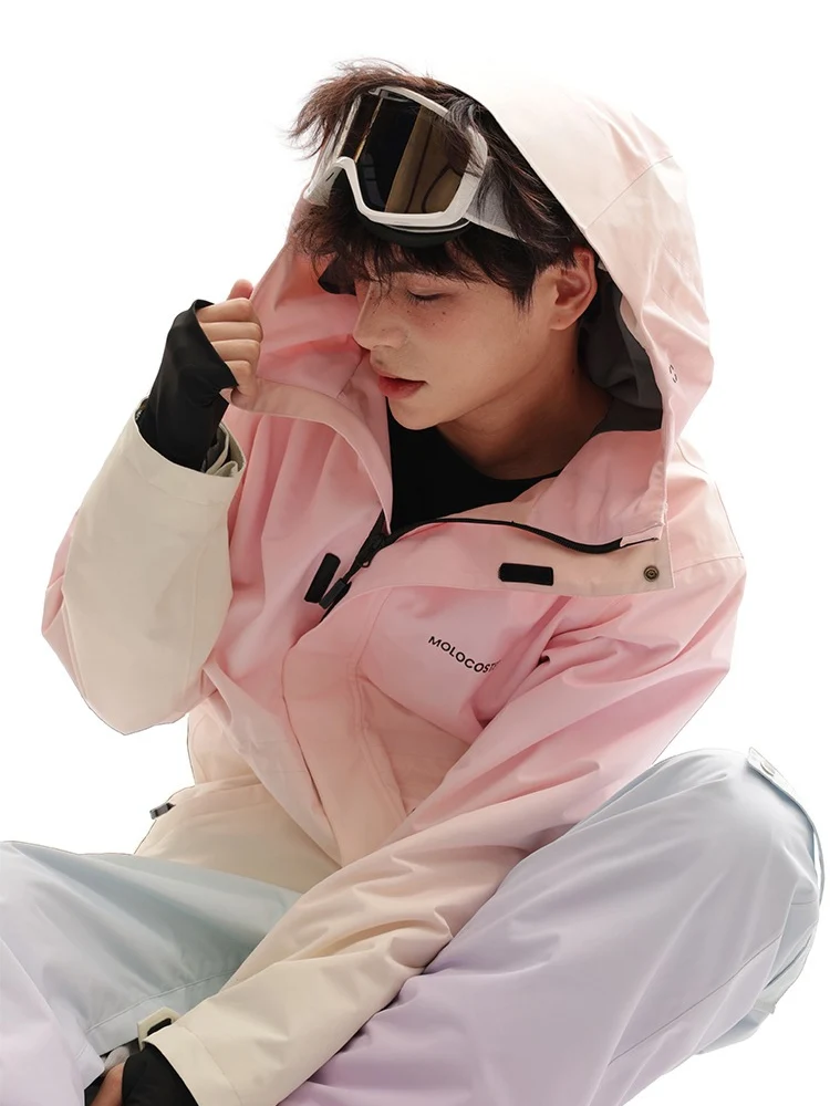 Molocoster 3L Rainbow Unicorn Snow Suit - Men's - Image 8