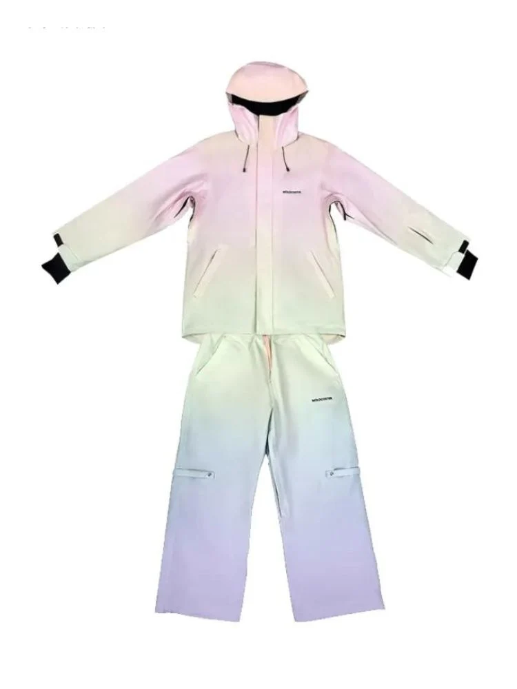 Molocoster 3L Rainbow Unicorn Snow Suit - Men's - Image 10