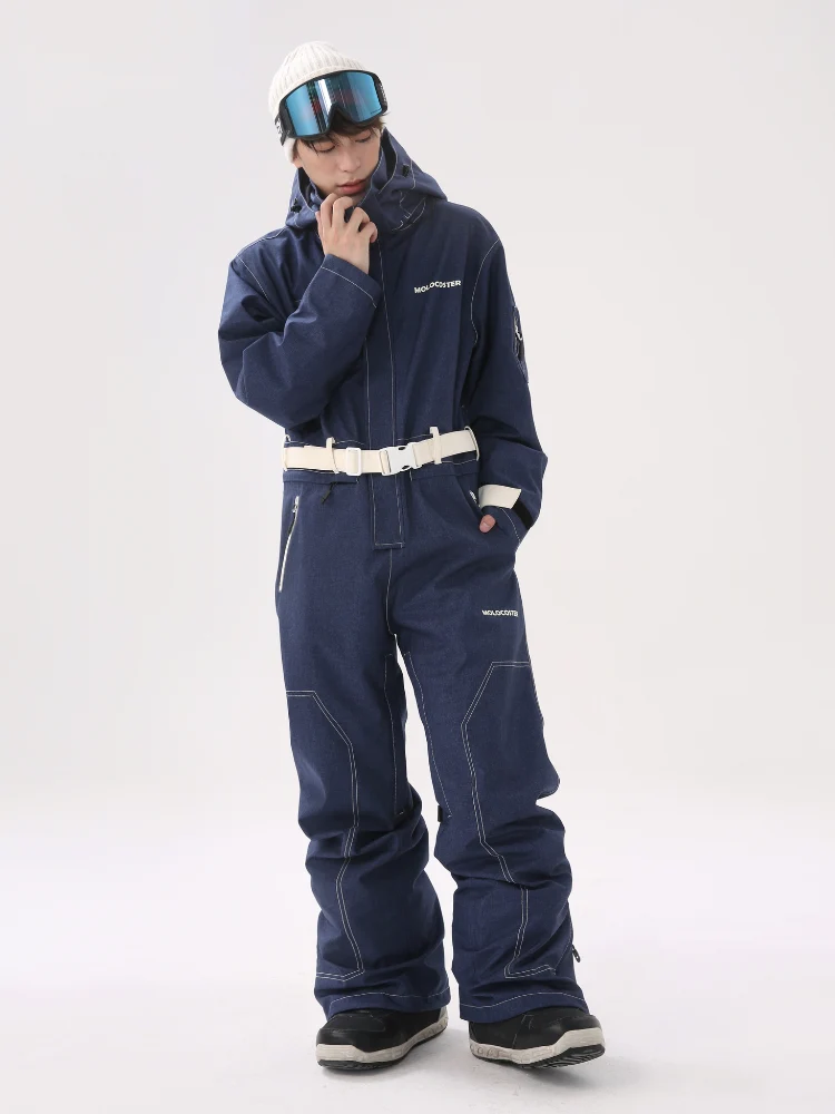 Molocoster All-Mountain Denim Ski Jumpsuit [Limited Region]