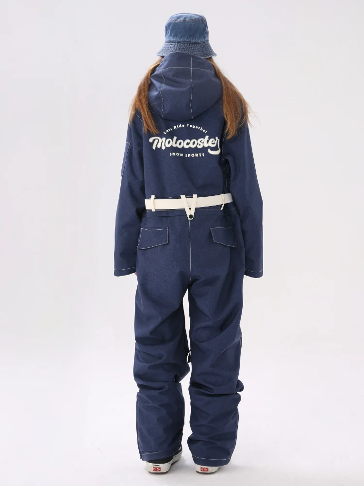 Molocoster All-Mountain Denim Ski Jumpsuit - Women's - Image 4