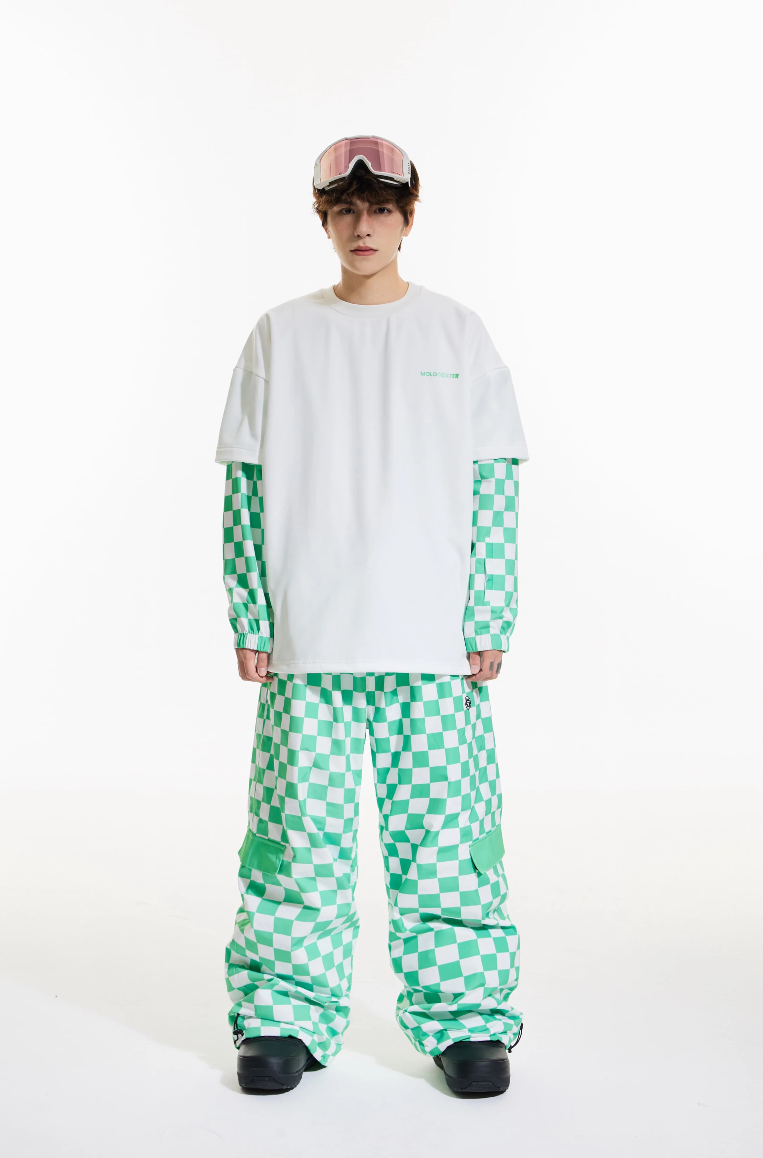 Molocoster Chess Pattern Snow Suit - Men's - Image 13