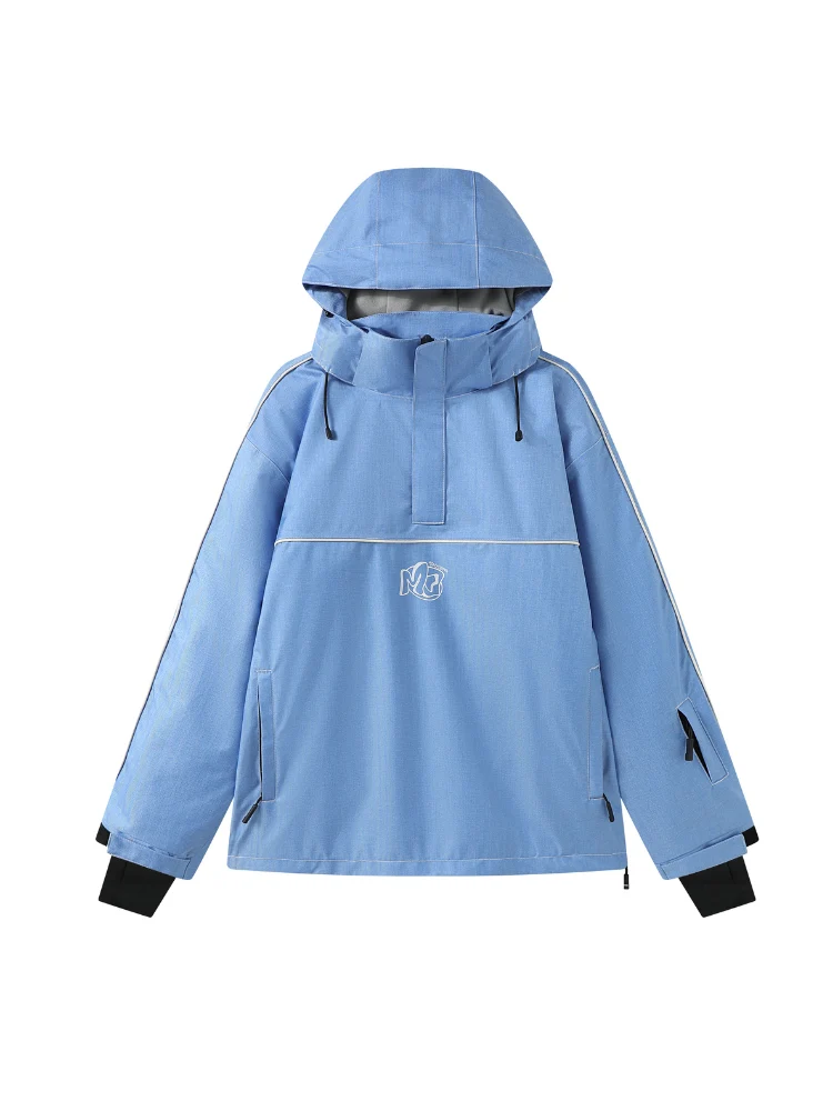 Molocoster Denim-Tone Loose-Fit Anorak - Image 13