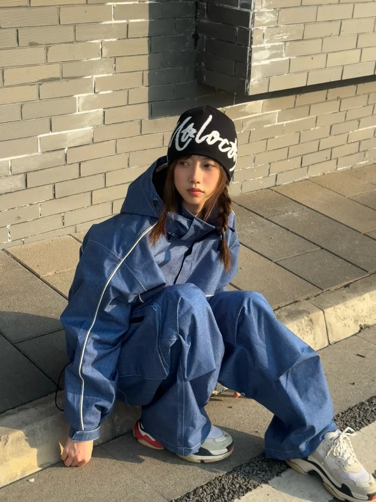 Molocoster Denim-Tone Loose-Fit Anorak - Image 9