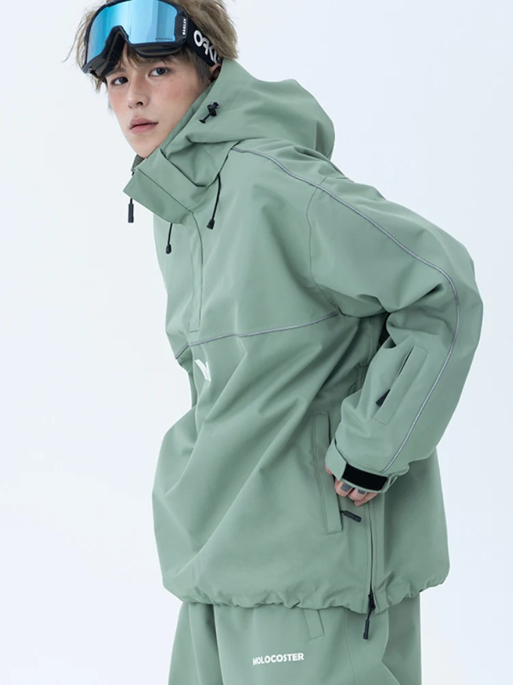 Molocoster Drift 3L Baggy Ski Fleece Pullover - Unisex - Image 12