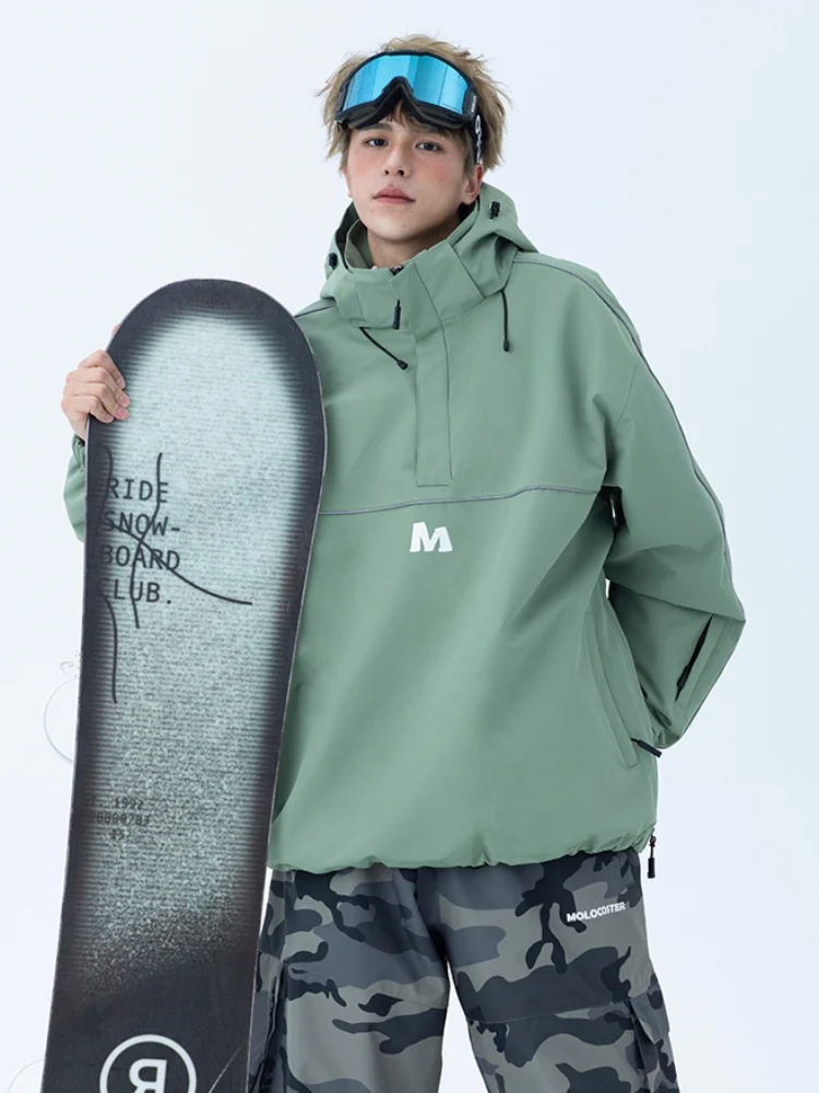 Molocoster Drift 3L Baggy Ski Fleece Pullover - Unisex - Image 13