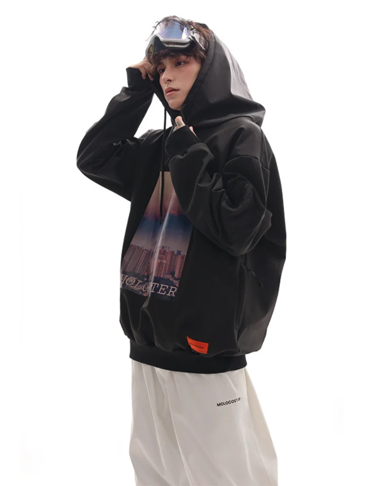 Molocoster Mount Thermal Pullover Hoodie - Unisex - Image 4