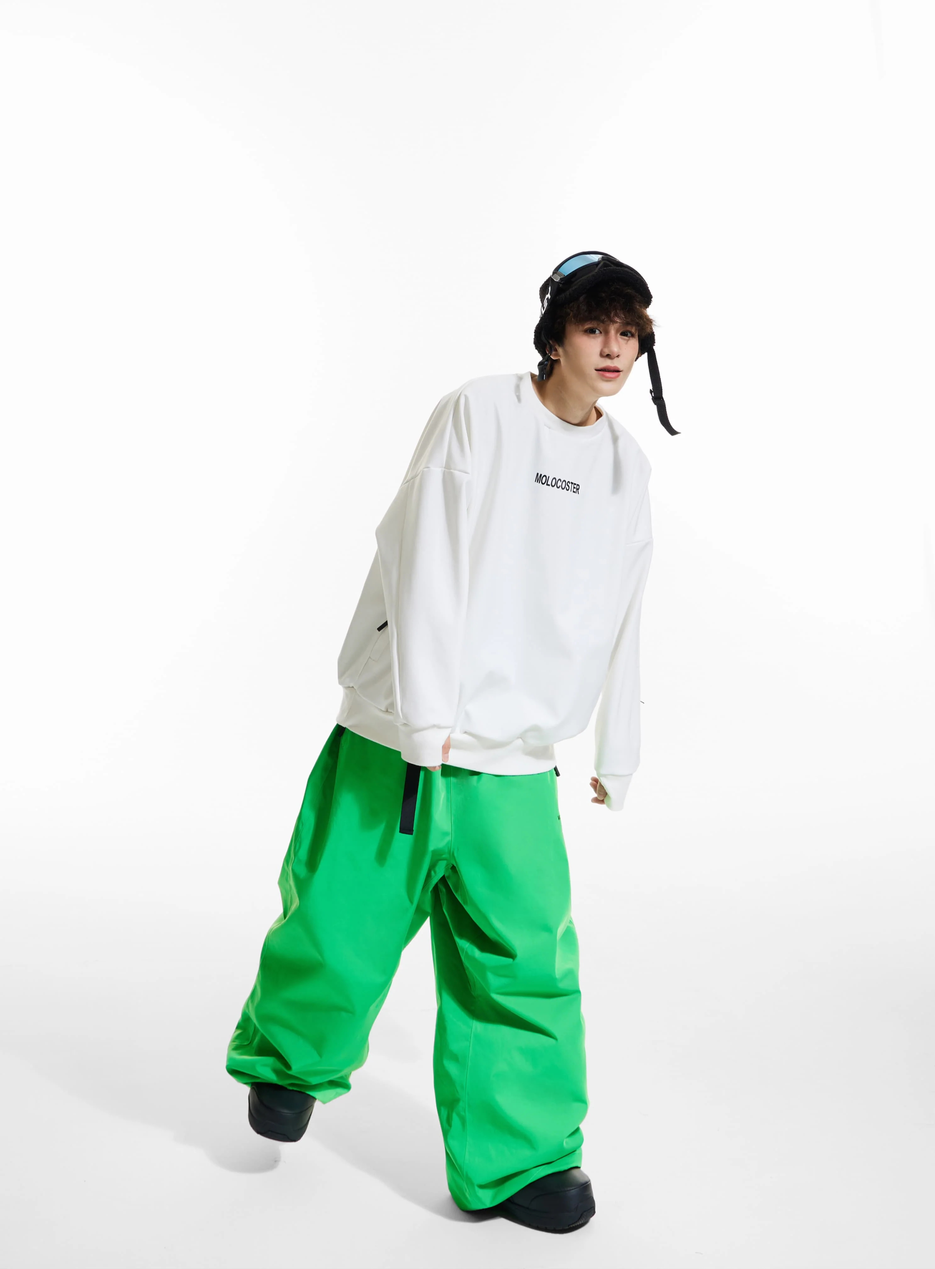 Molocoster Oversize Fleece Snow Pants - Unisex - Image 14