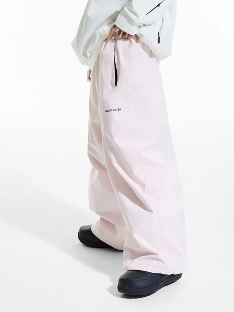 Molocoster Oversize Fleece Snow Pants - Unisex - Image 5