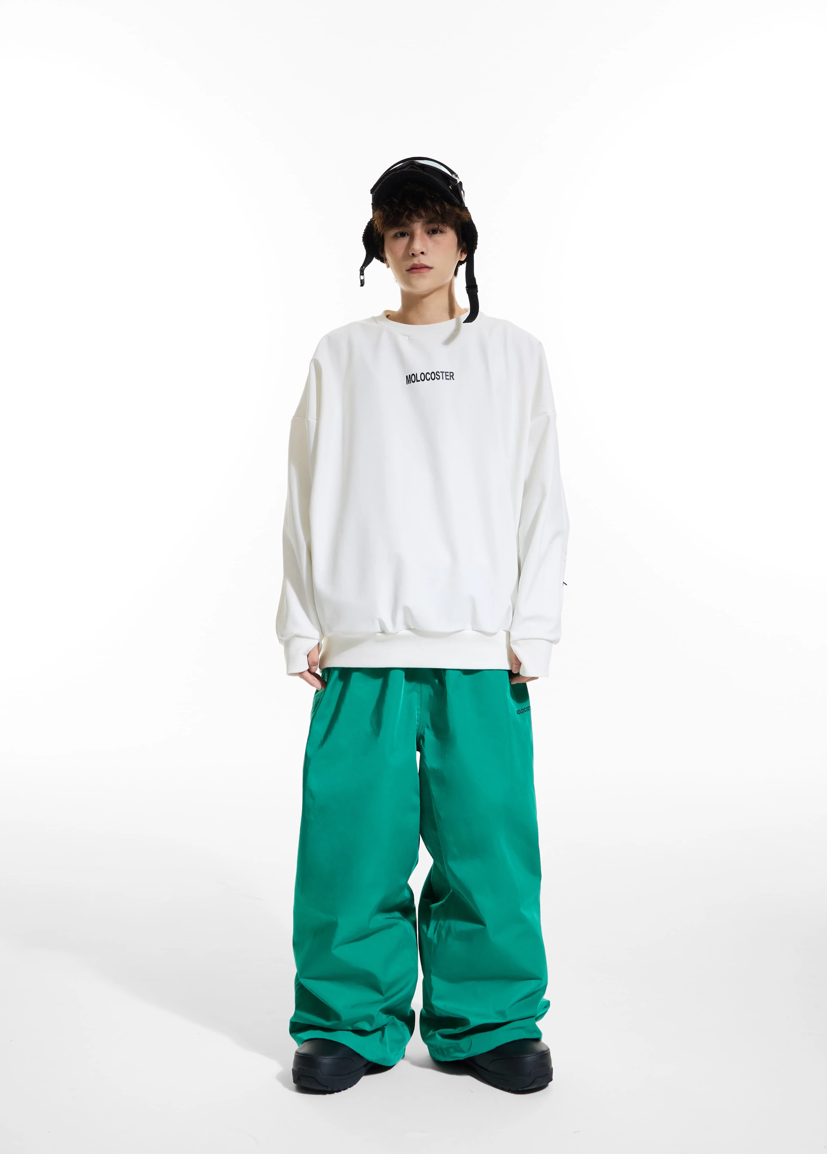 Molocoster Oversize Fleece Snow Pants - Unisex - Image 6