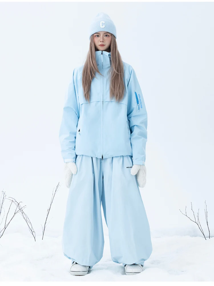 Molocoster Parachute Baggy Ski Pants – Unisex - Image 6
