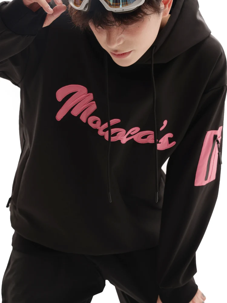 Molocoster Pink Crest Pullover Hoodie - Unisex - Image 10