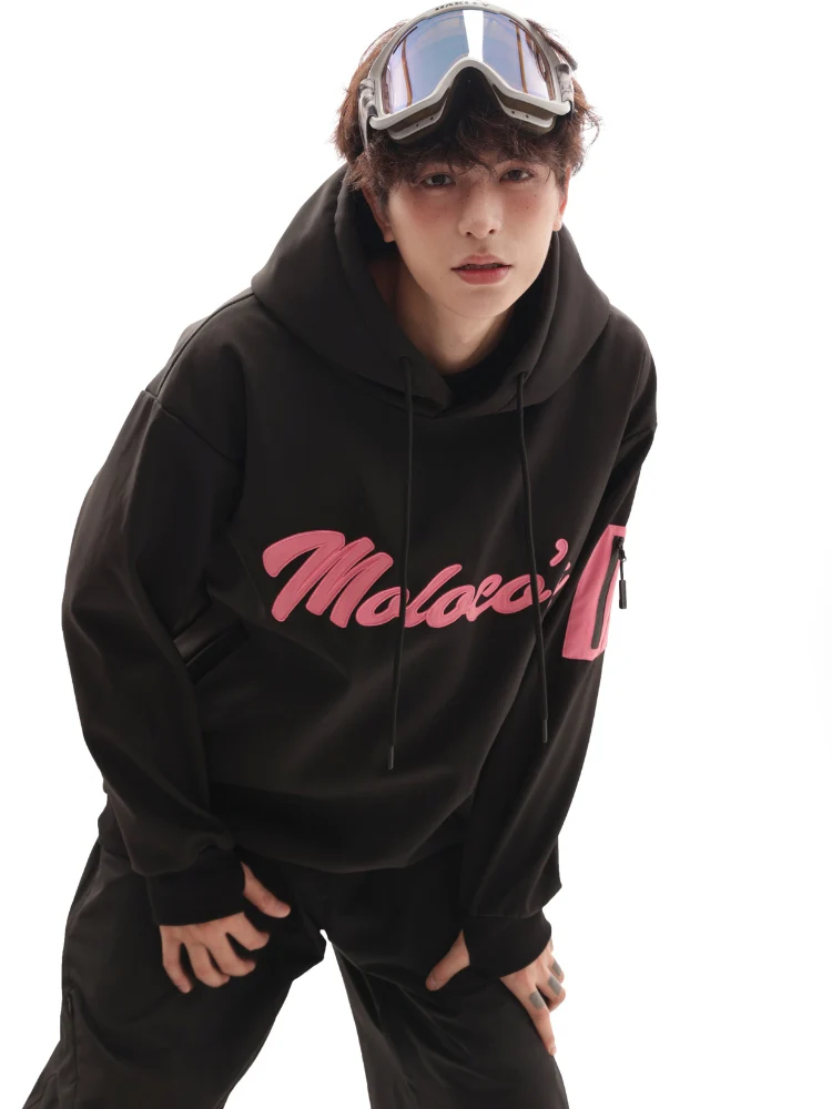 Molocoster Pink Crest Pullover Hoodie - Unisex - Image 4
