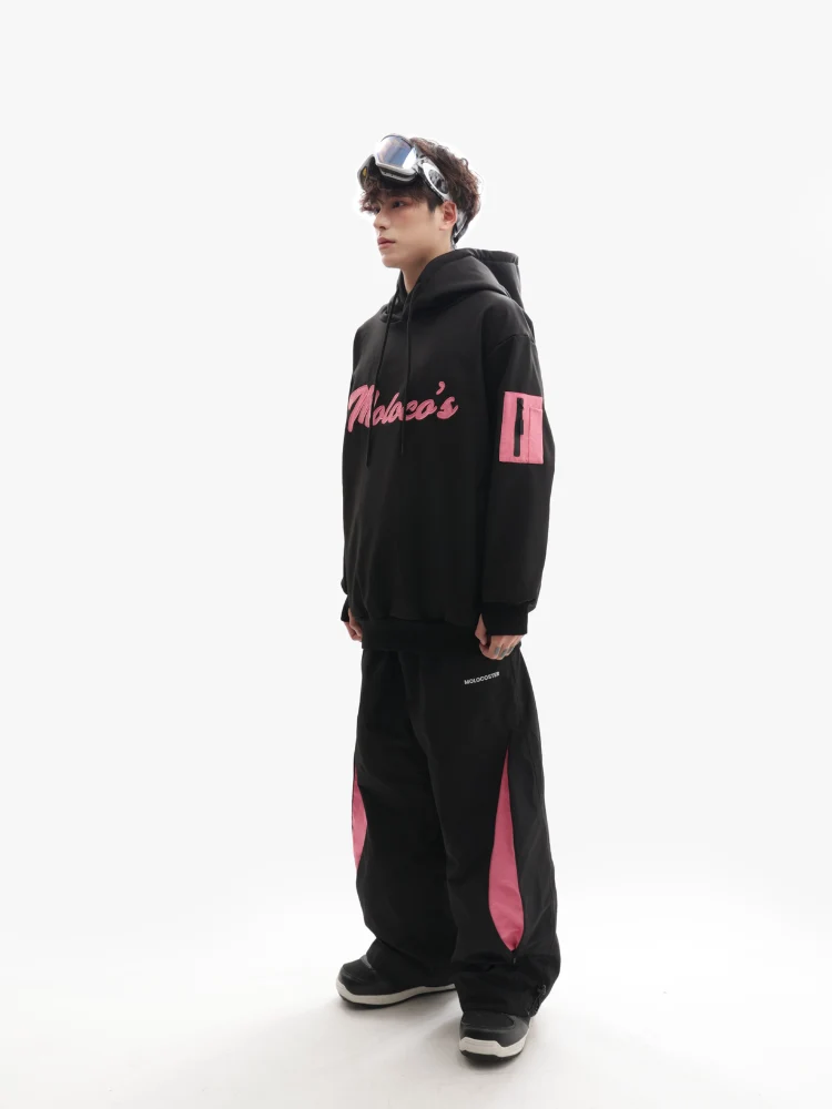 Molocoster Pink Crest Pullover Hoodie - Unisex - Image 6