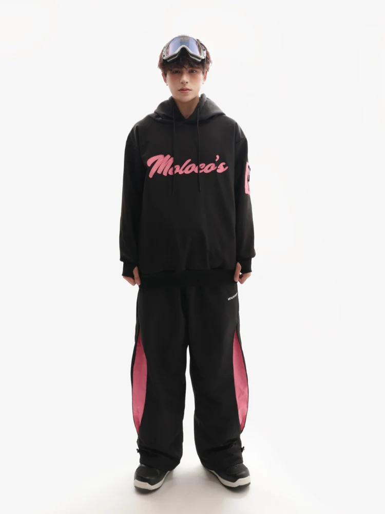 Molocoster Pink Crest Pullover Hoodie - Unisex - Image 7