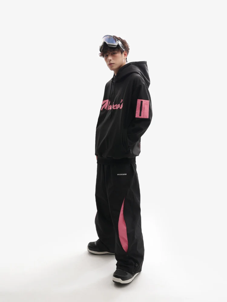 Molocoster Pink Crest Pullover Hoodie - Unisex - Image 8