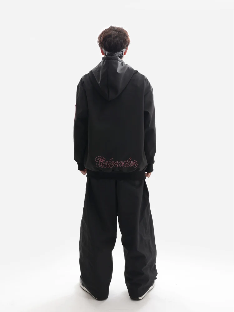 Molocoster Pink Crest Pullover Hoodie - Unisex - Image 9