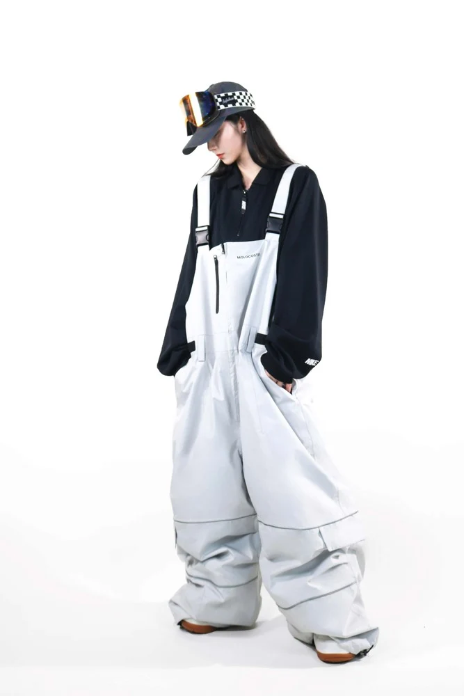 Molocoster Reflective Baggy Style Bibs - Unisex - Image 19