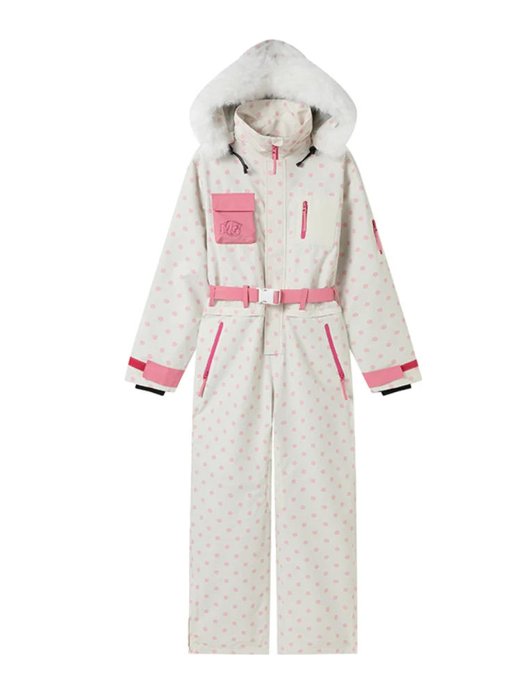 Molocoster Sweet Polka Dot Jumpsuit - Women's - Image 12