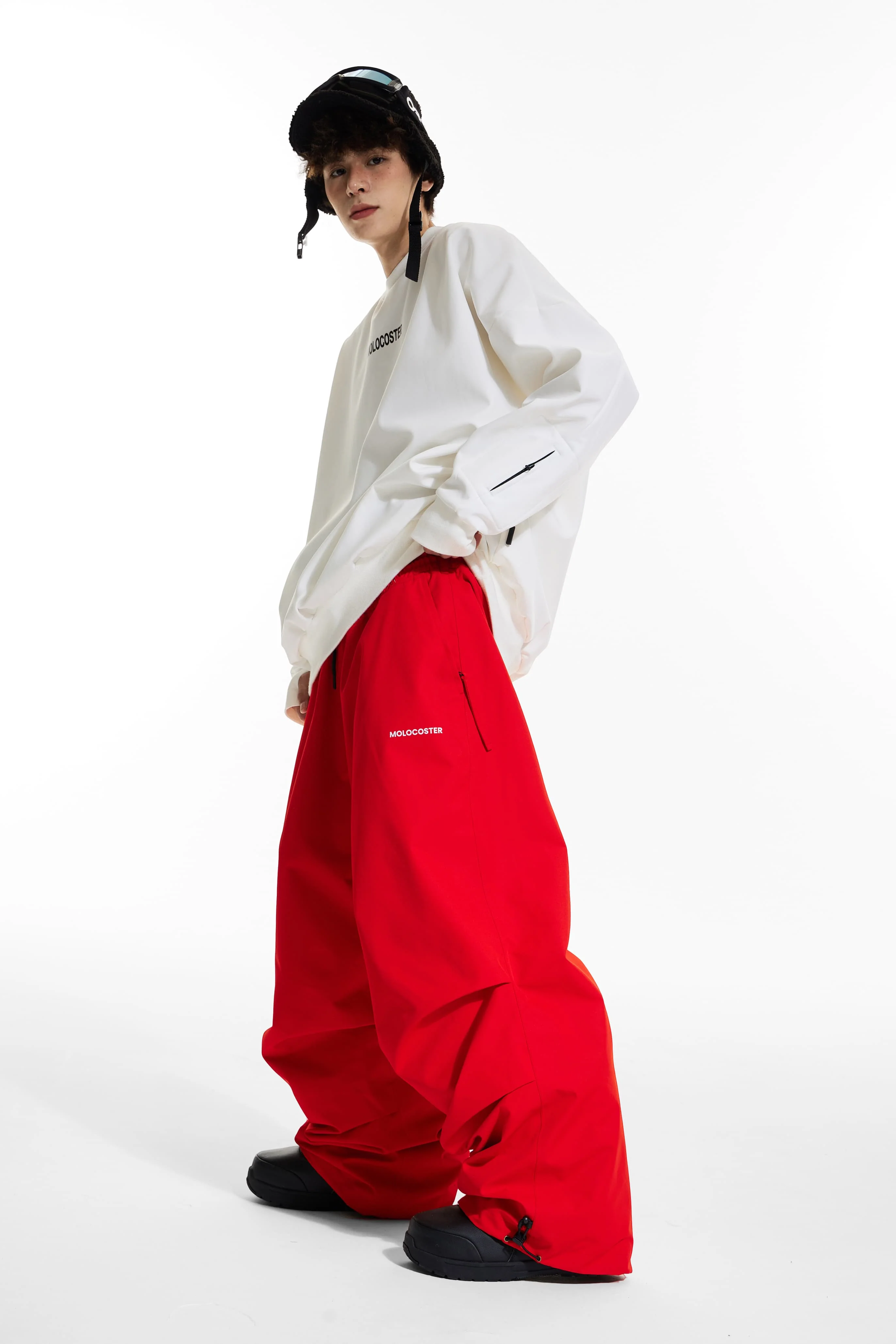 Molocoster Three Dimensional Baggy Snow Pants - Unisex - Image 4