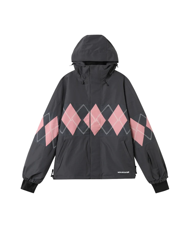 Molocoster Urban Diamond Plaid 3L Snowsuits - Unisex - Image 22