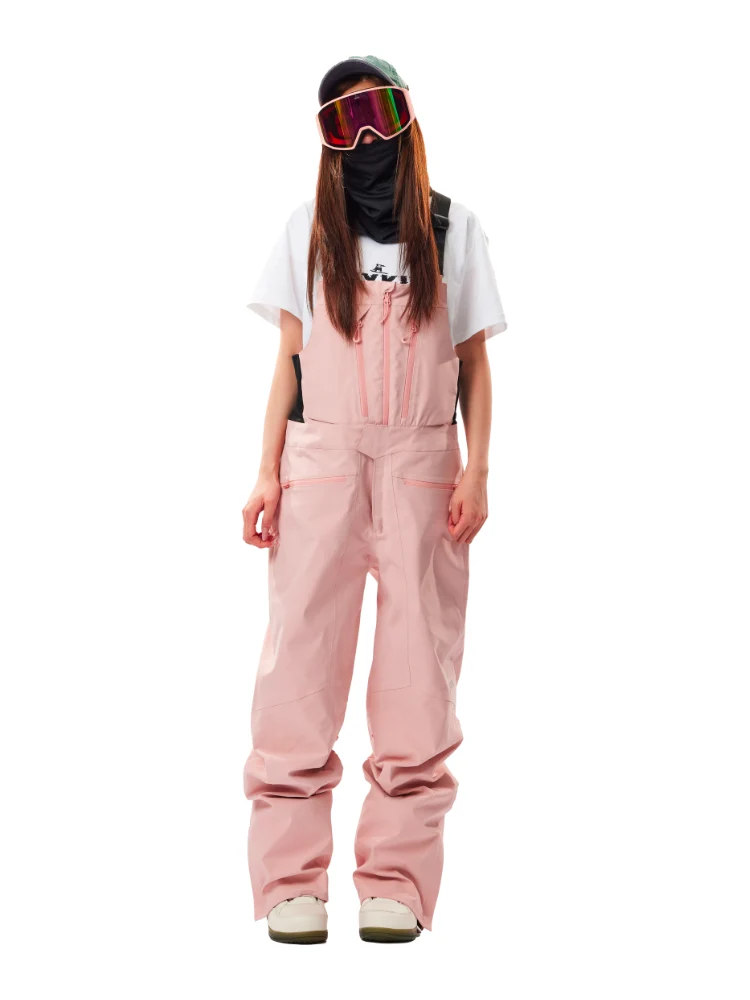 MYKU Arctic 3L Fleece Lined Snow Bibs - Unisex - Image 10