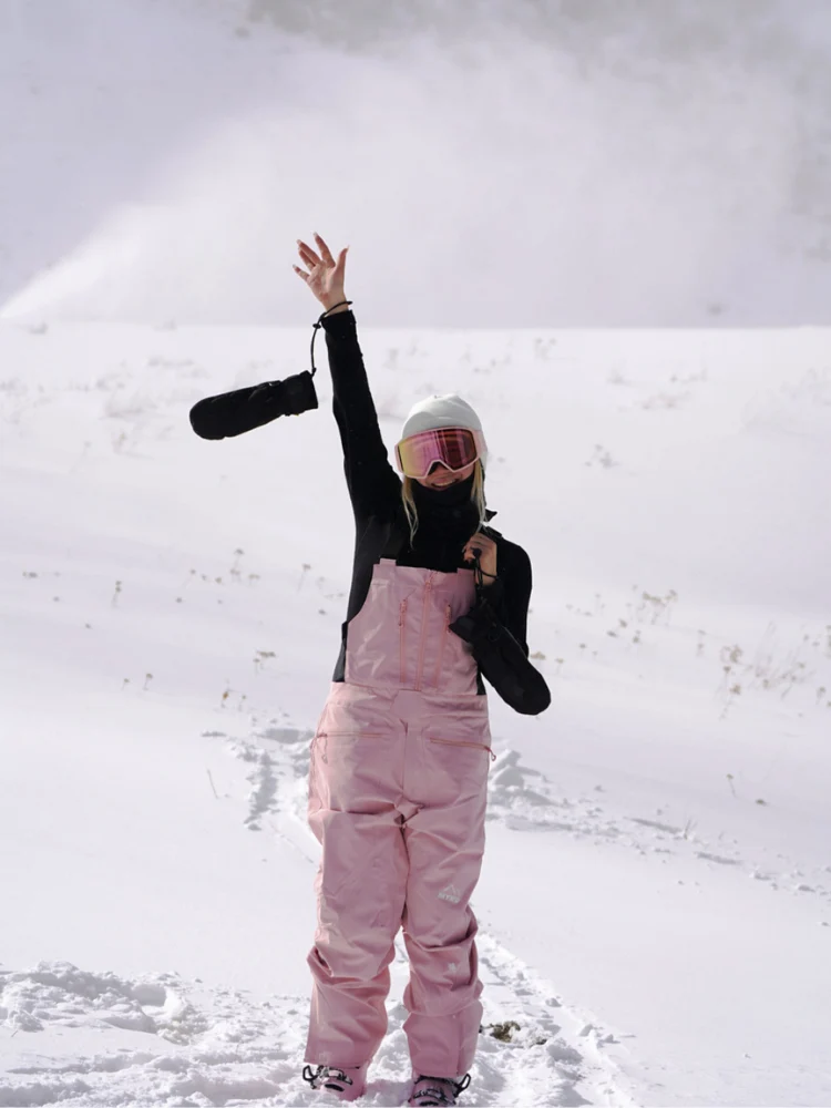 MYKU Arctic 3L Fleece Lined Snow Bibs - Unisex - Image 8
