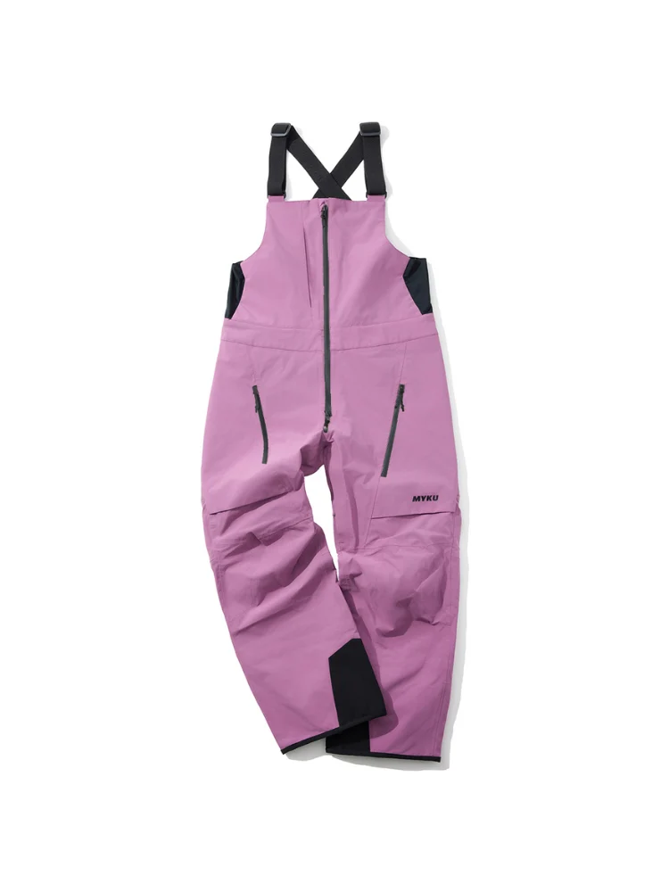 MYKU Glow 3L Shell Snow Bibs 2.0 - Unisex - Image 7