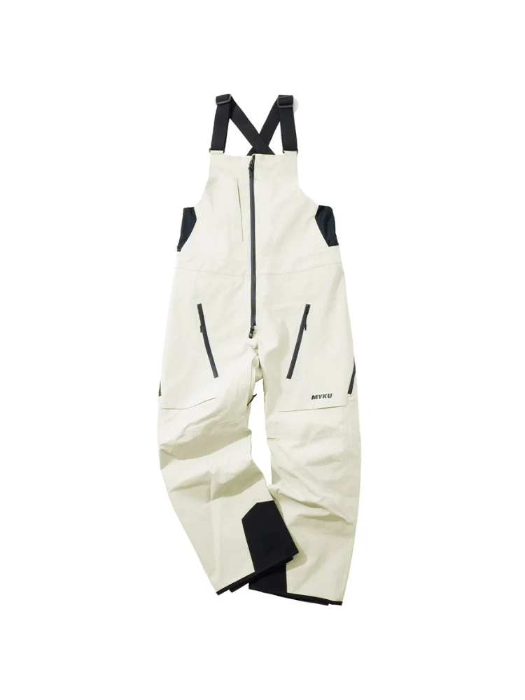 MYKU Glow 3L Shell Snow Bibs 2.0 - Unisex - Image 8