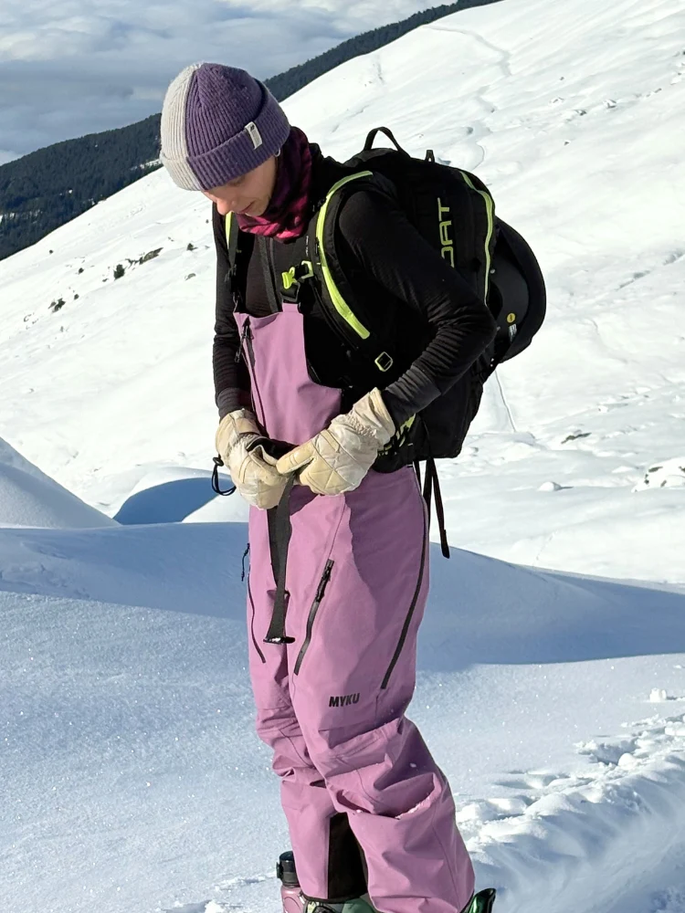 MYKU Glow 3L Shell Snow Bibs - Unisex